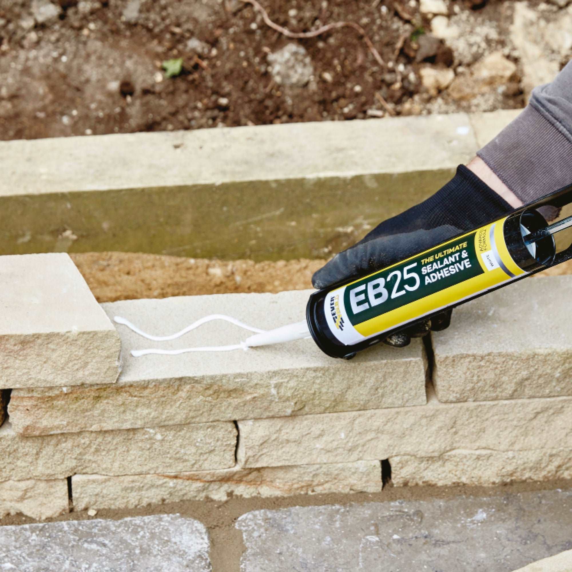 Everbuild Professional Caulk, Sealant, Adhesive Application Gun For Up To C3/310 ml Cartridges